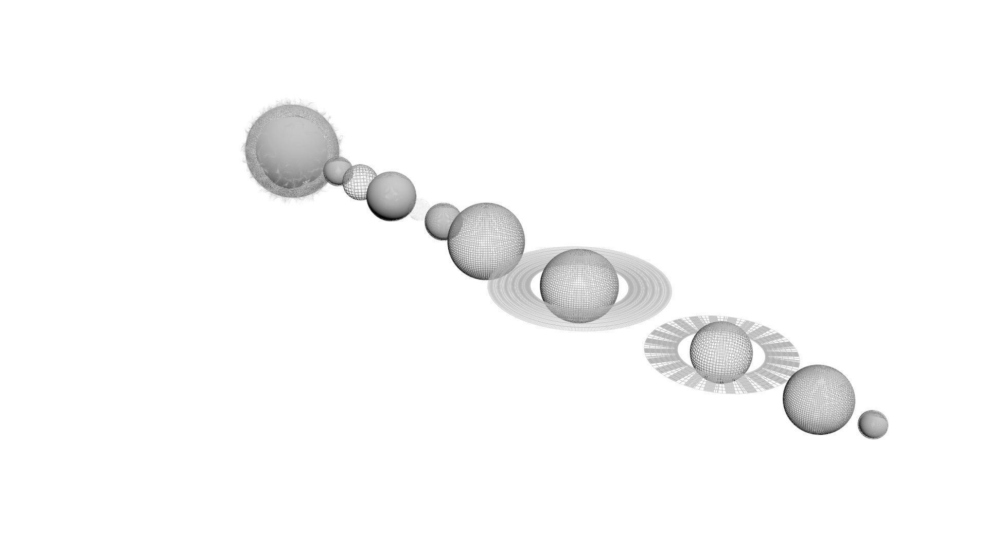 Solar System 3D model_18