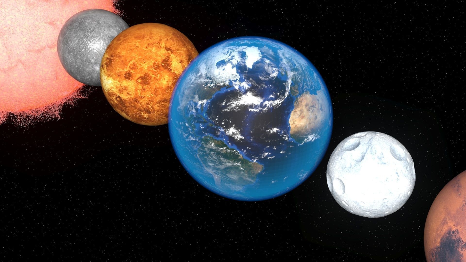 Solar System 3D model_12