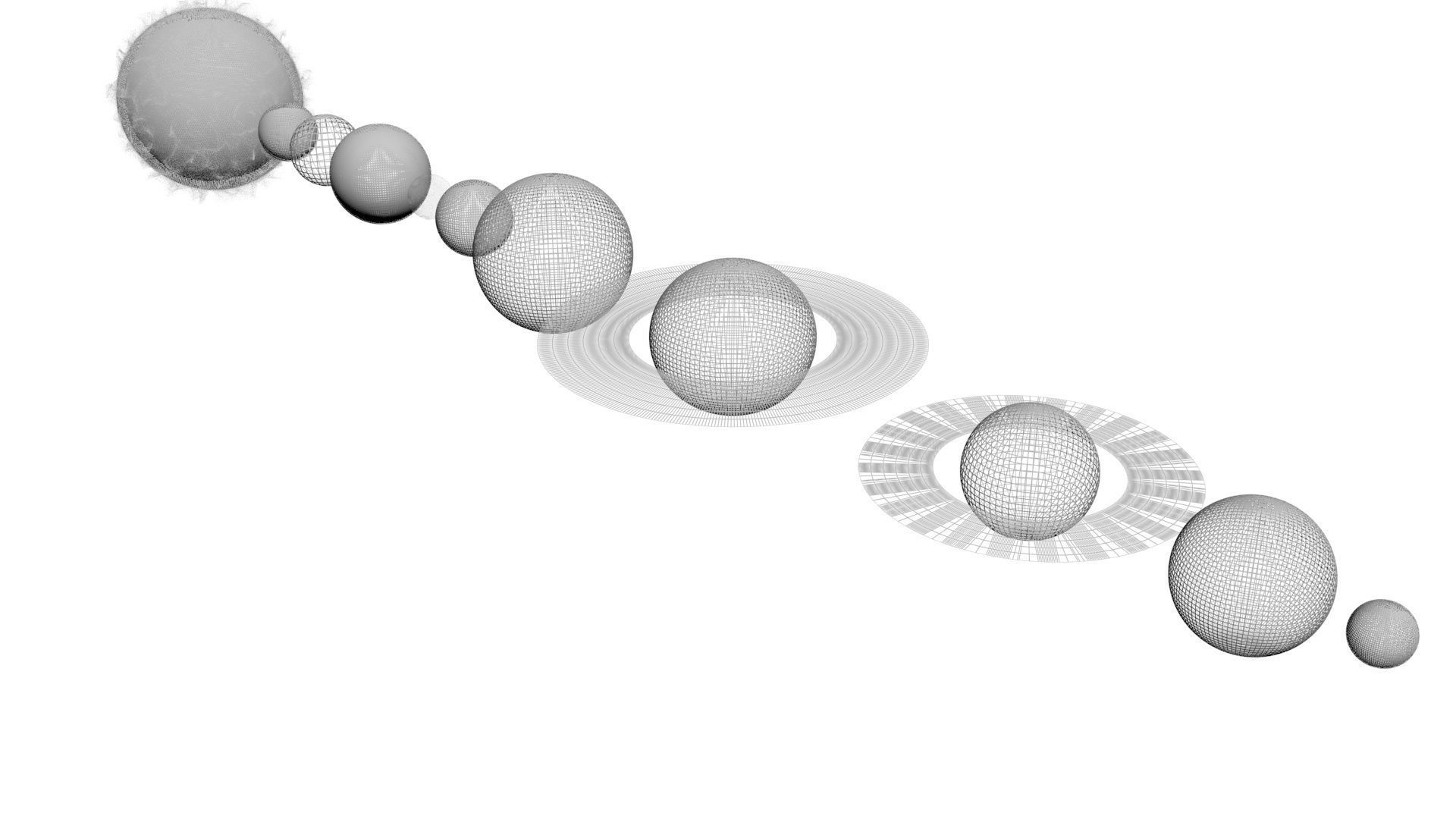 Solar System 3D model_28