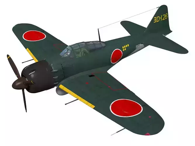 A6M5b Zero fighter Type 52 otsu