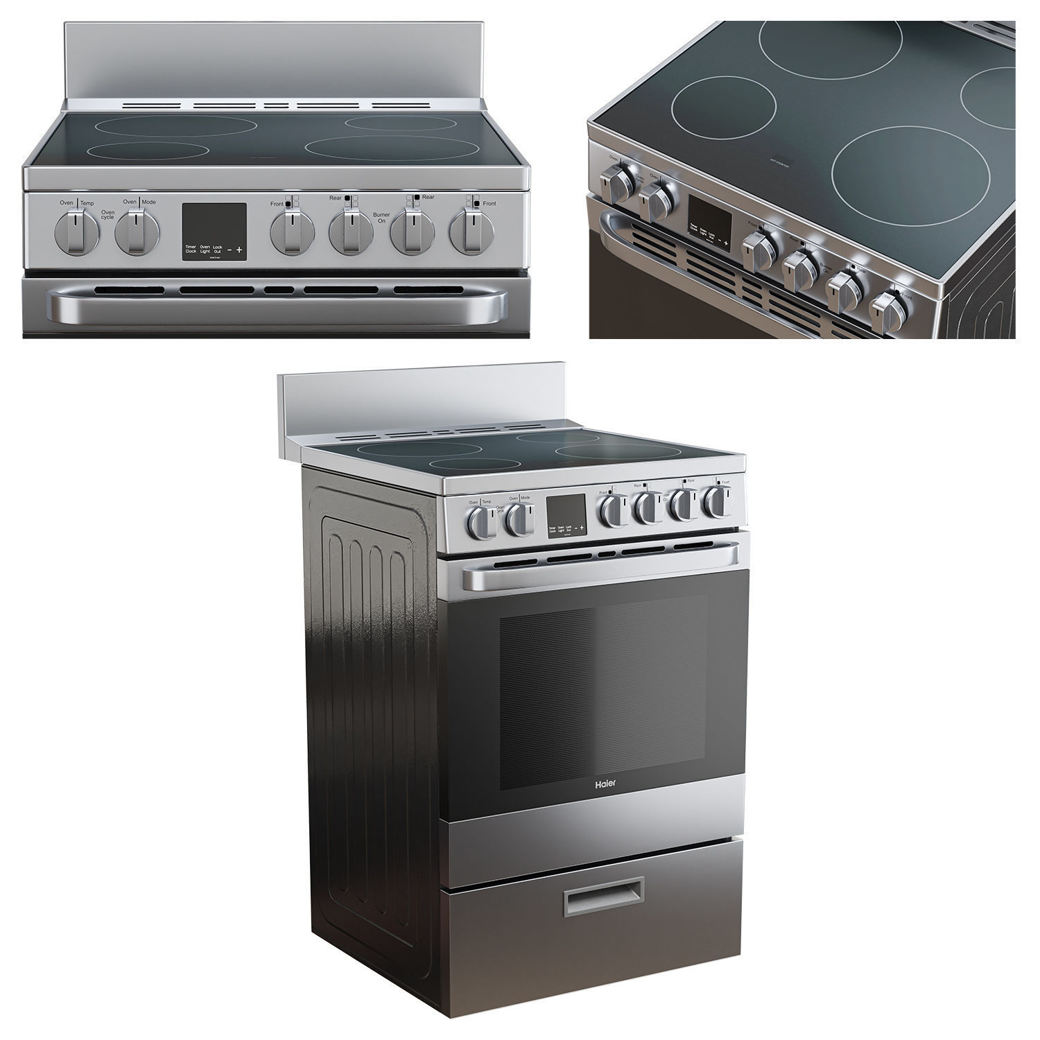 Haier Appliance Set2 3D model_2