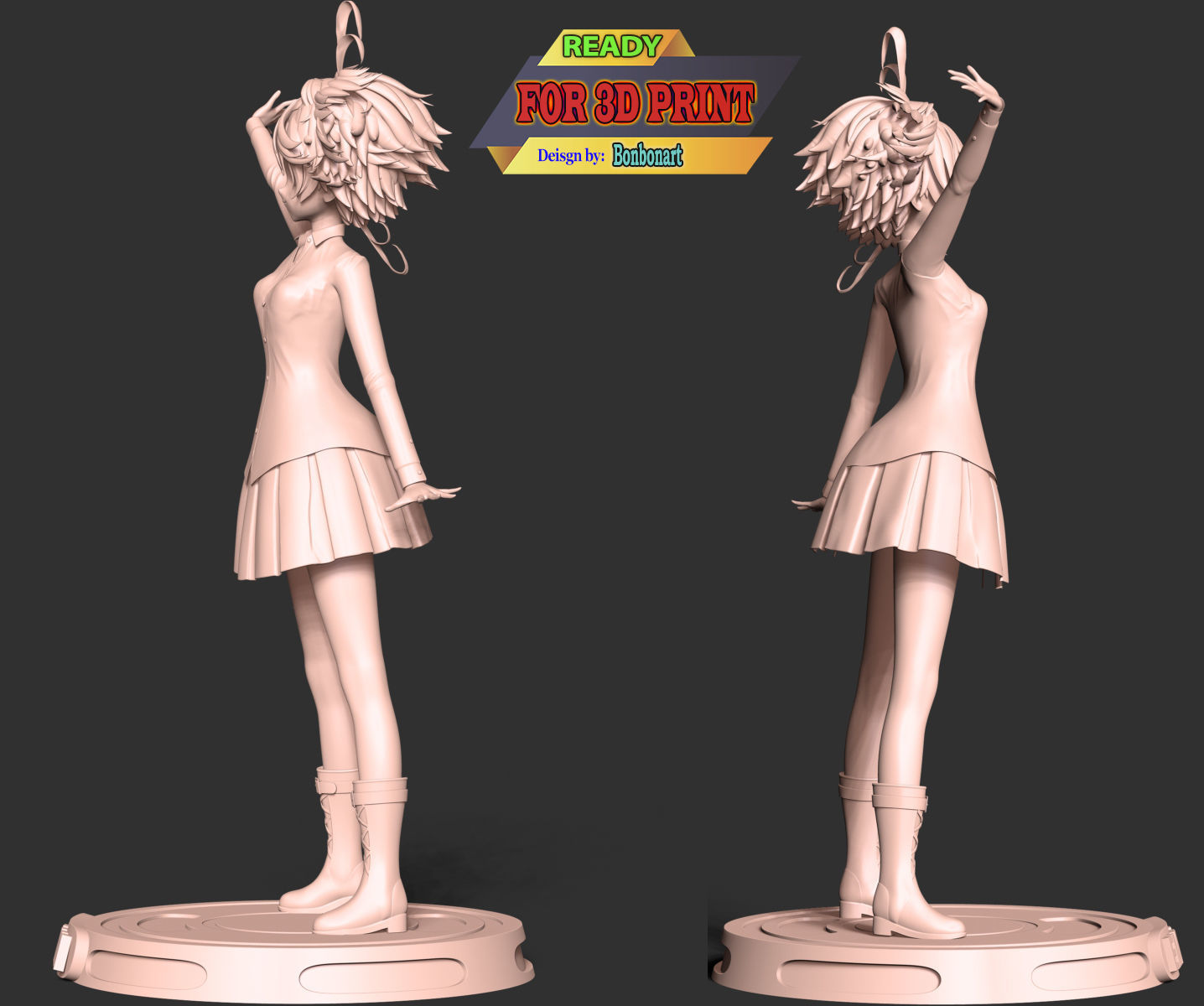Emma - The Promised Neverland 3D print model_5