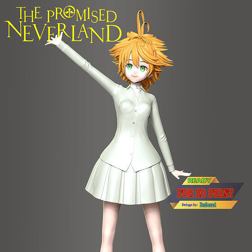 Emma - The Promised Neverland 3D print model