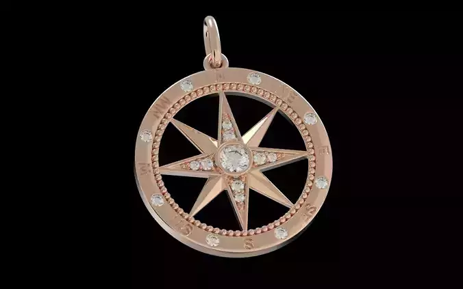 Compass Pendant