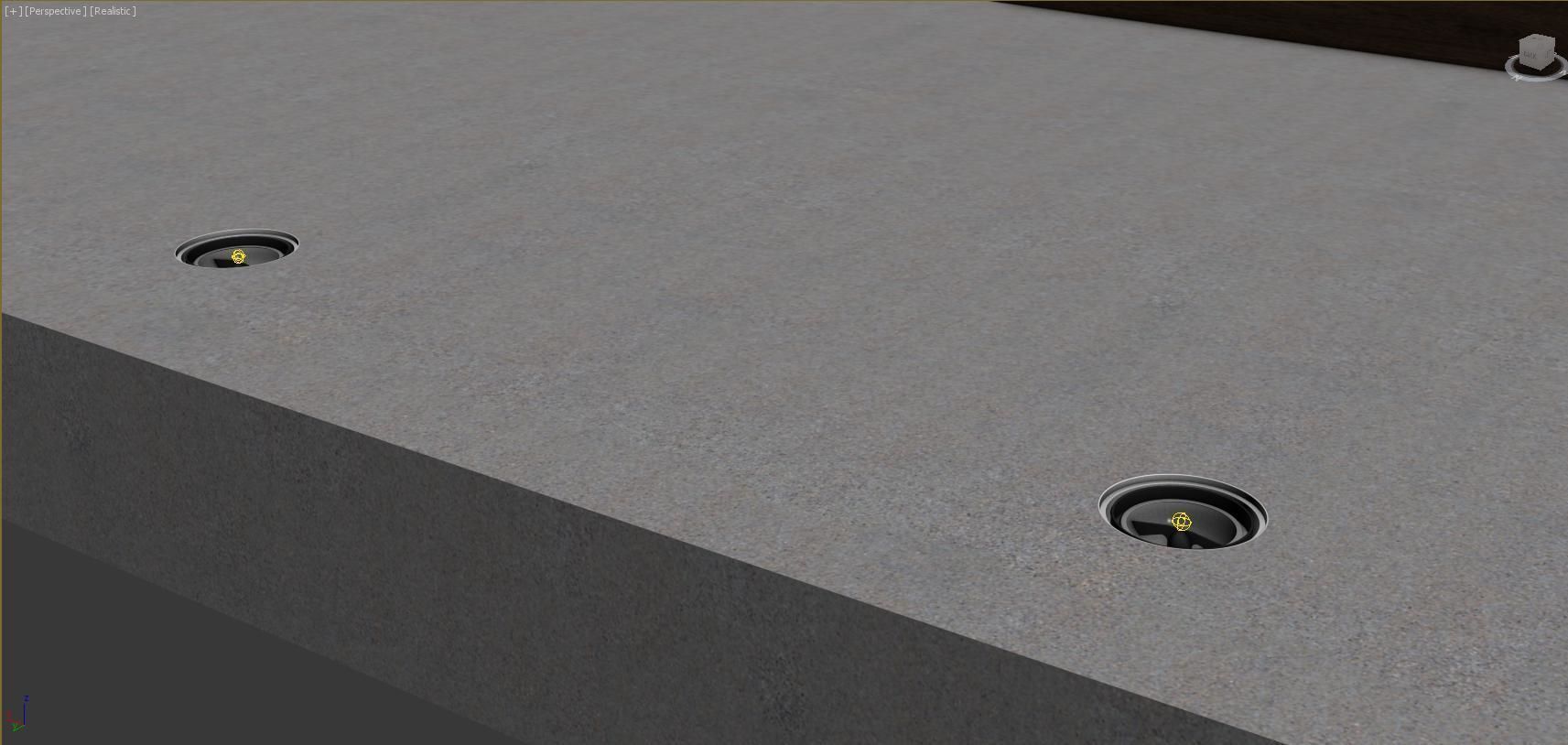 Azhome Studio Steel Staircase 3dmodeling 3D model_8