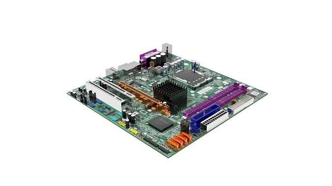 Motherboard 3D model