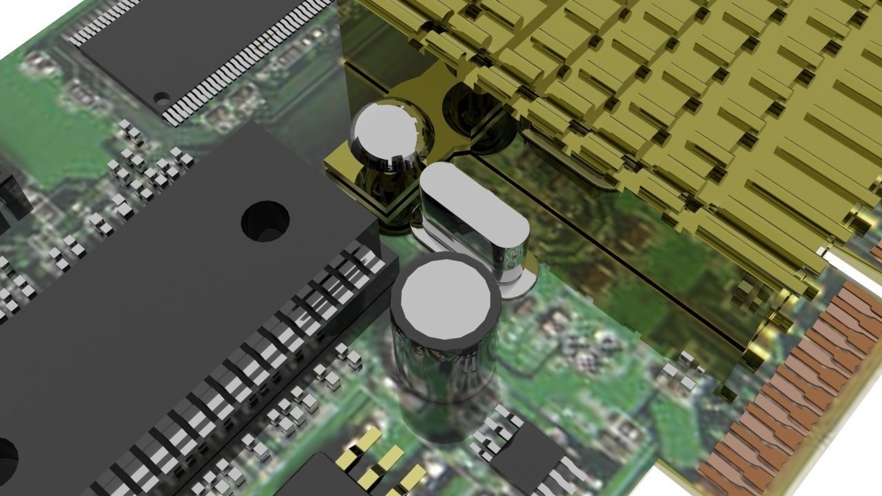 Video Card 3D model_3