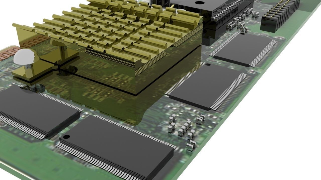 Video Card 3D model_6