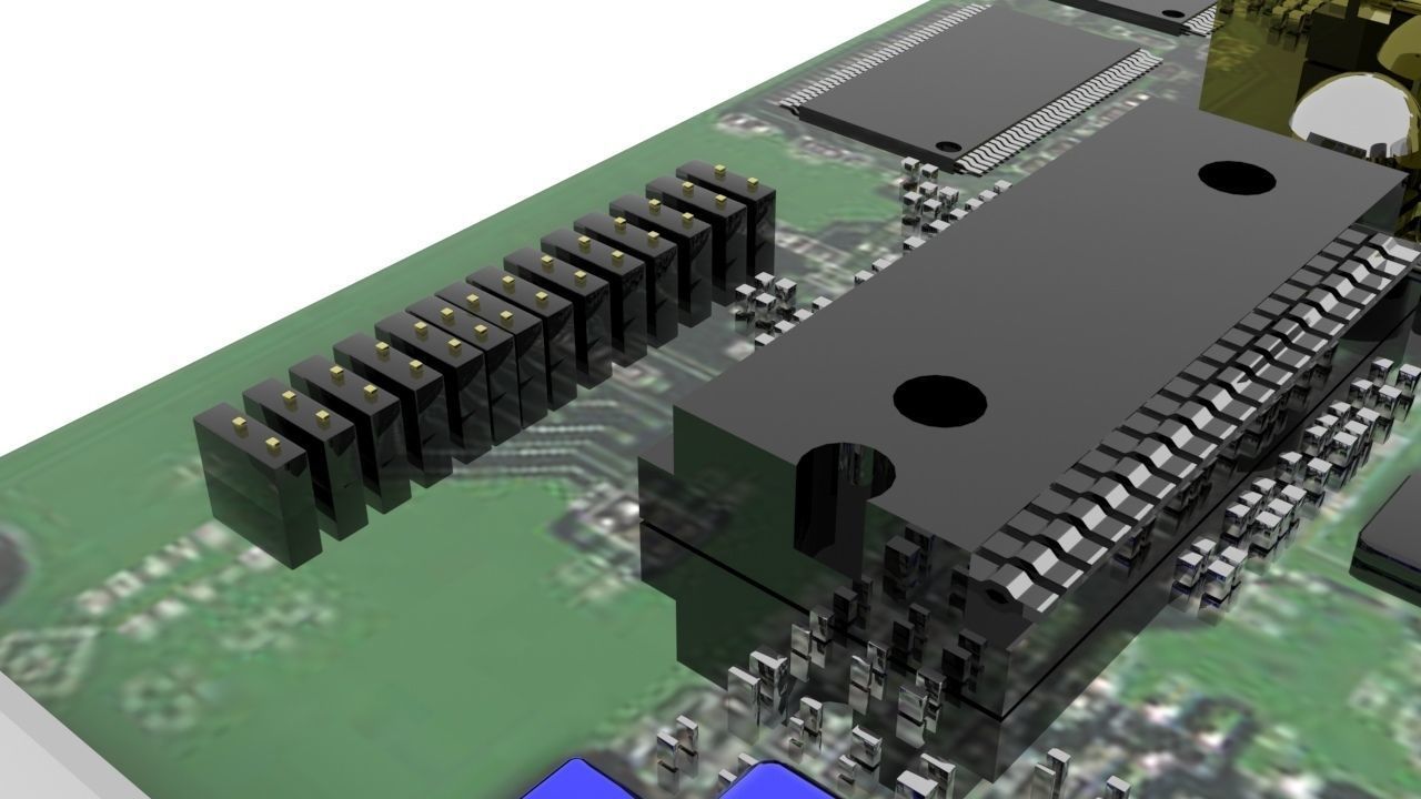 Video Card 3D model_4