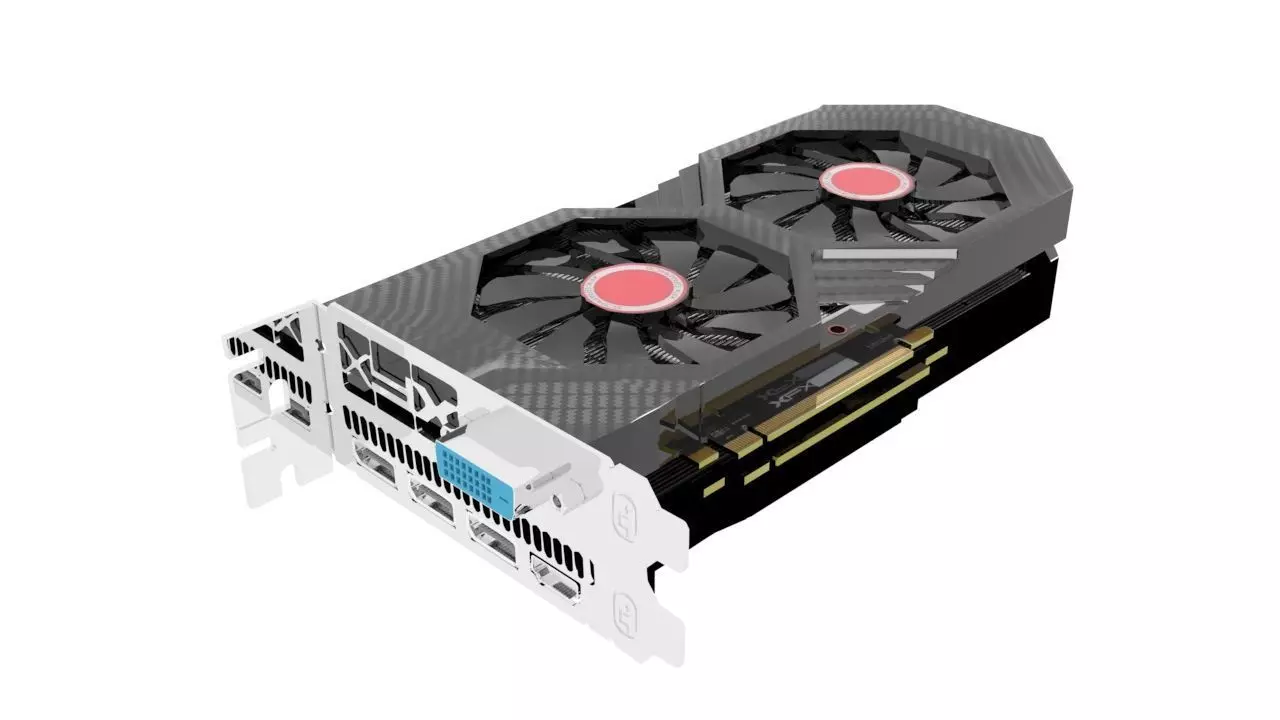 Graphics Card 3D model_0
