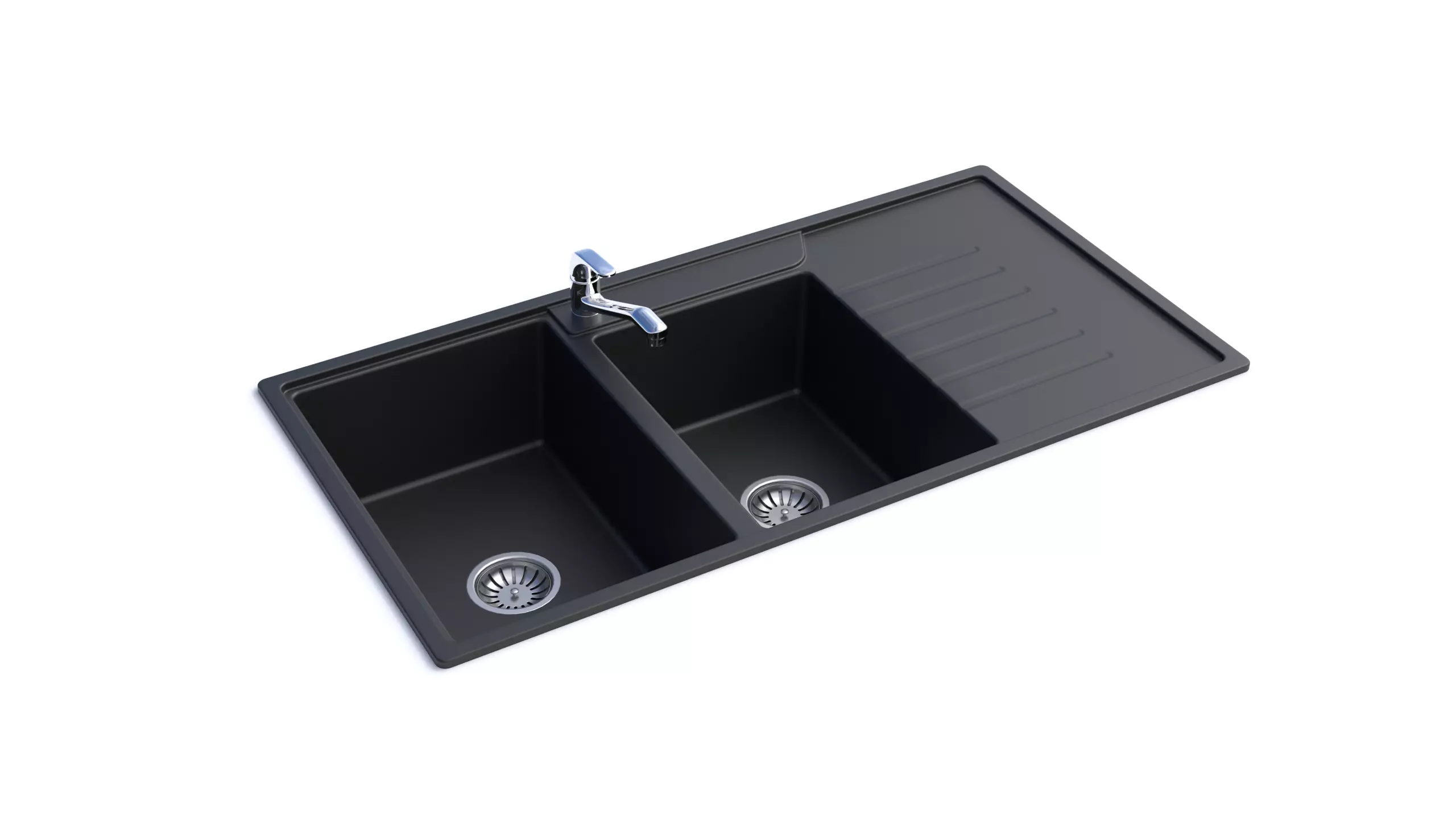 Composite Kitchen Sink 3D model