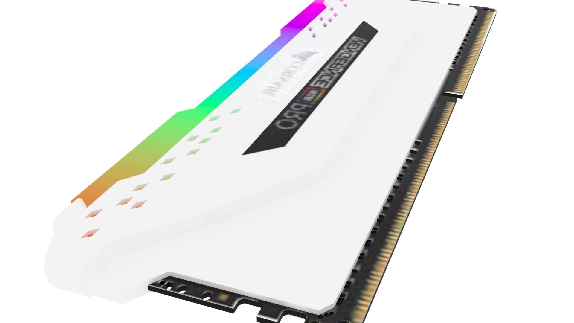 DDR4 SDRAM Memory Module 3D model_3