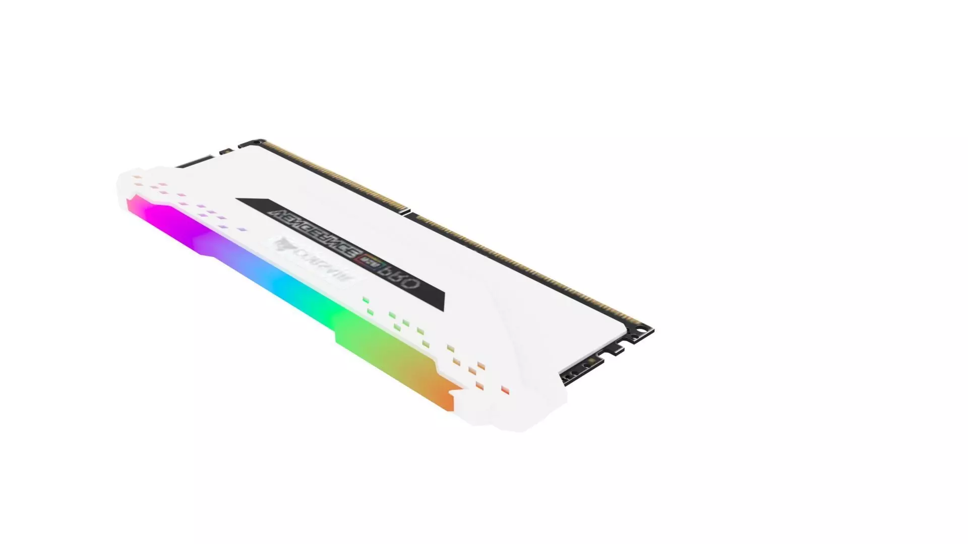 DDR4 SDRAM Memory Module 3D model_0