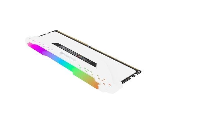DDR4 SDRAM Memory Module 3D model