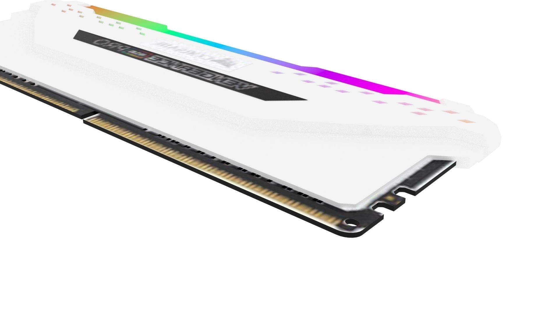 DDR4 SDRAM Memory Module 3D model_4