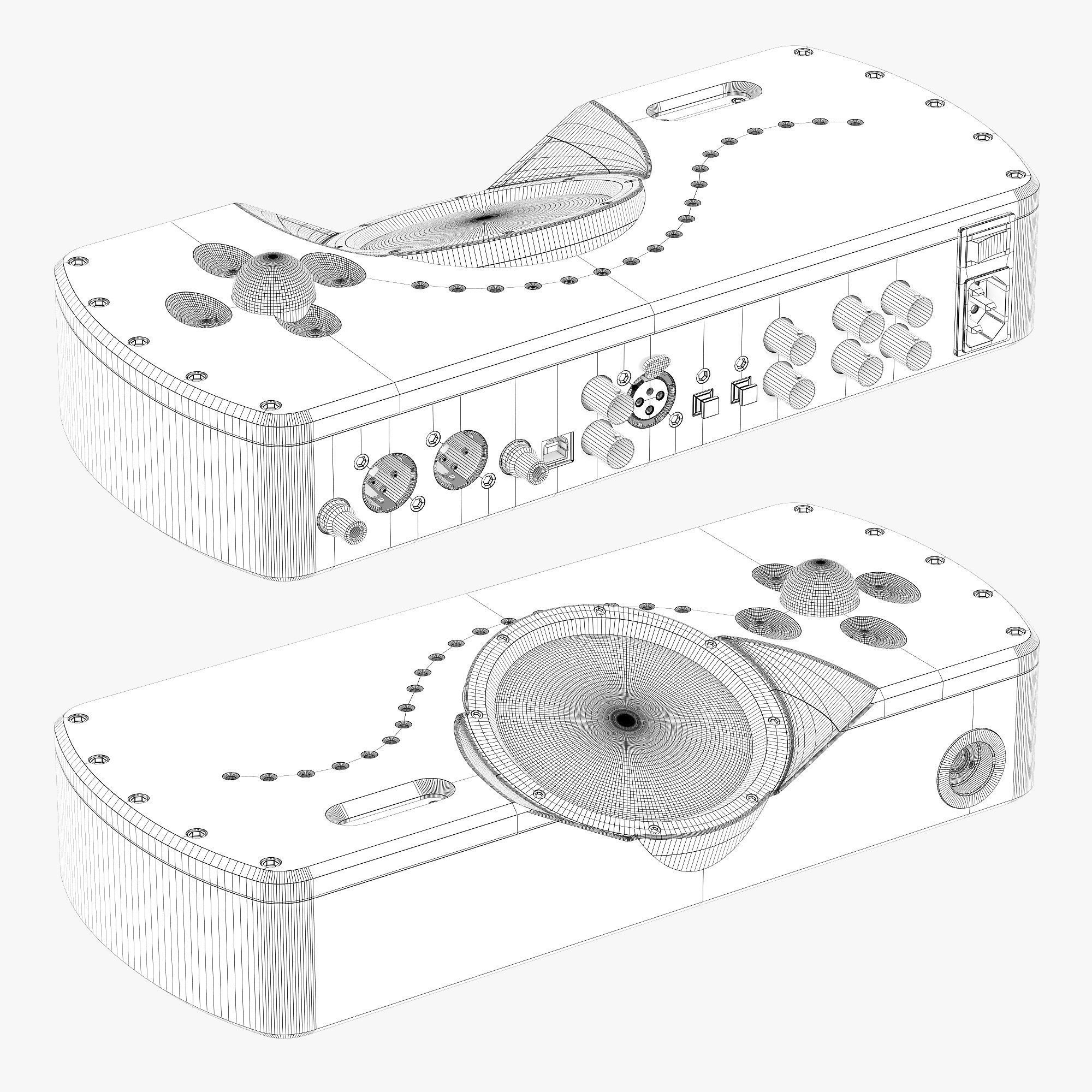 chord electronics etude-blu mkII-dave dac 3D model_13