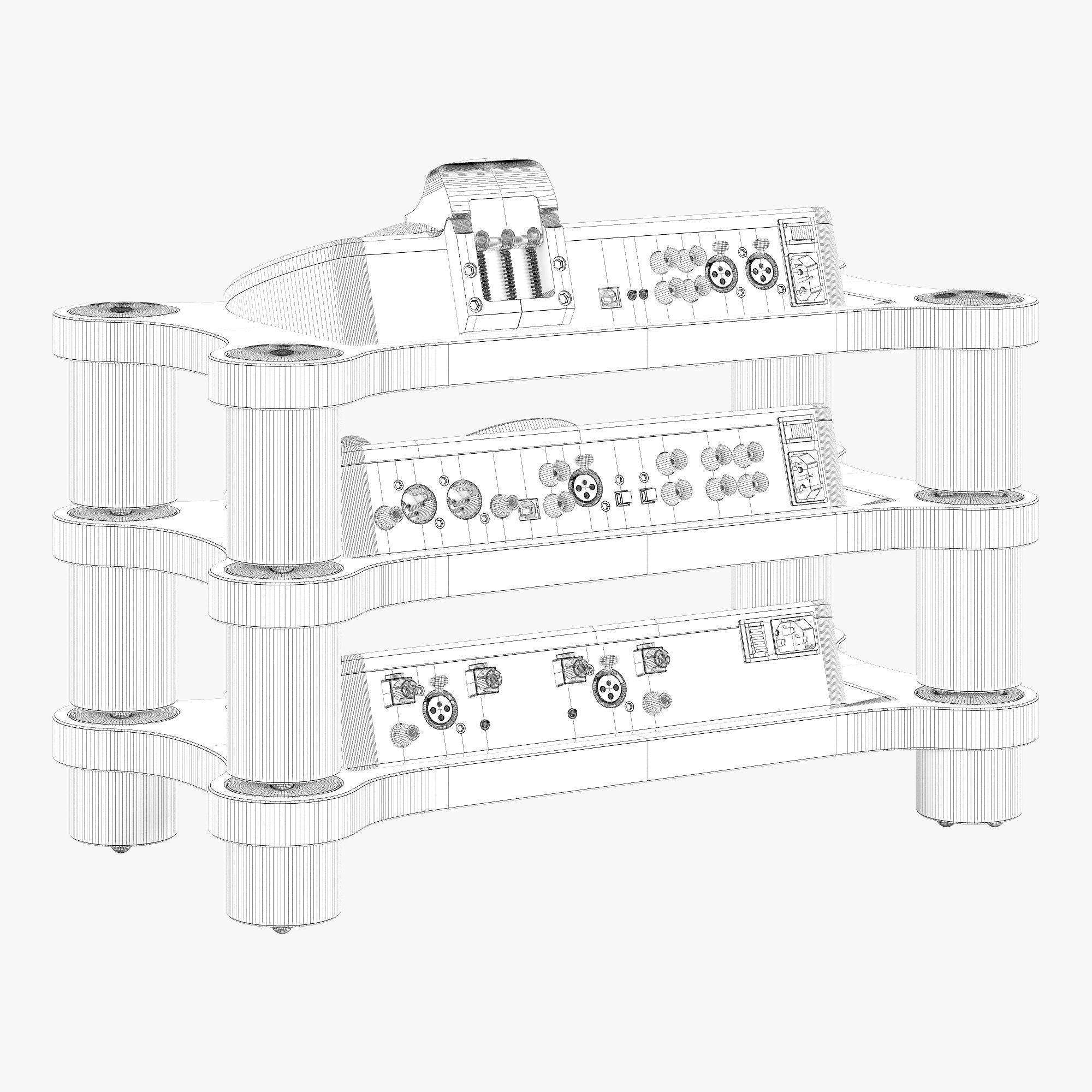 chord electronics etude-blu mkII-dave dac 3D model_11