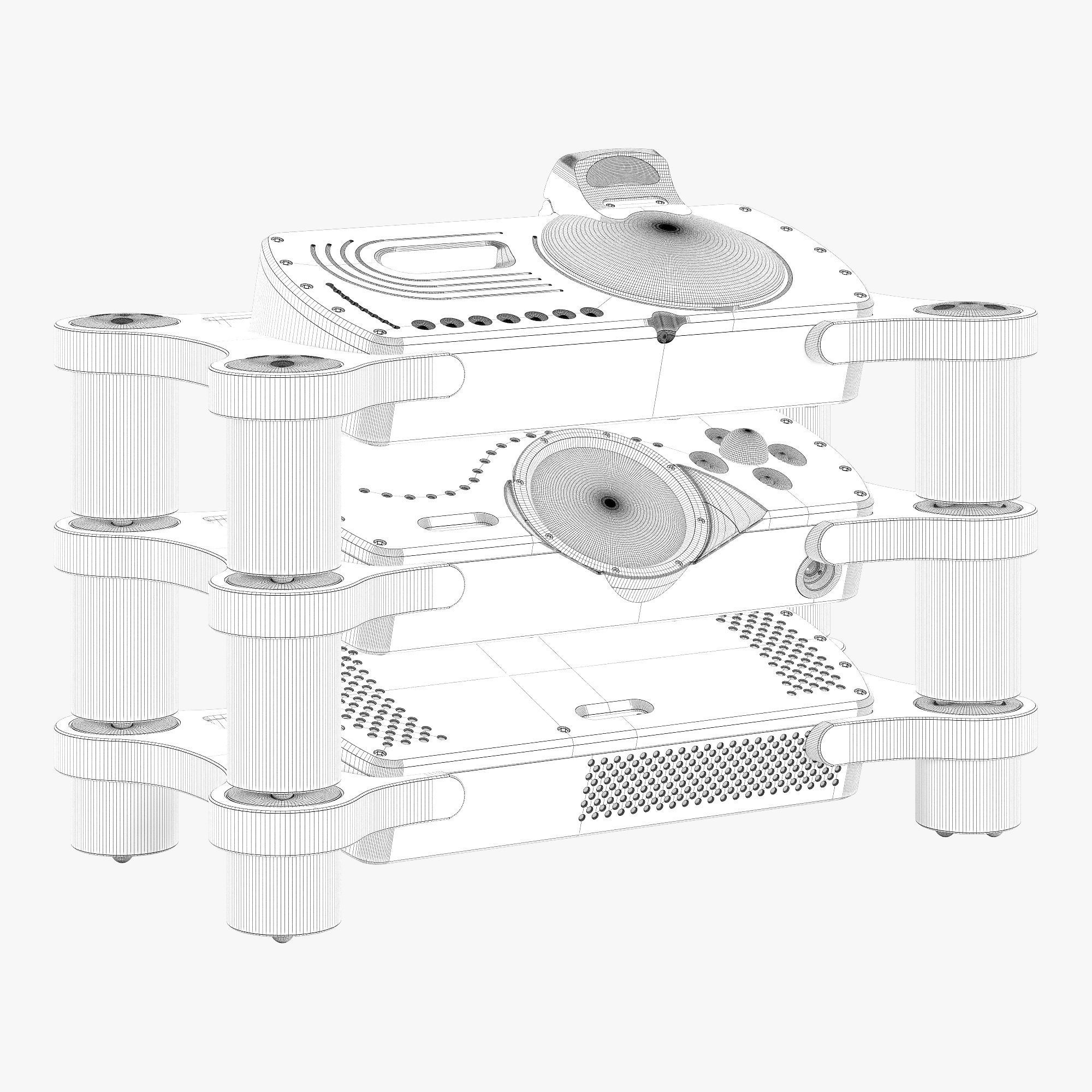 chord electronics etude-blu mkII-dave dac 3D model_10