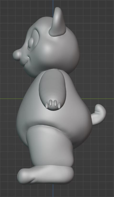 Teddy Bear Free 3D print model_2