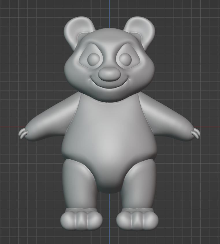 Teddy Bear Free 3D print model_1
