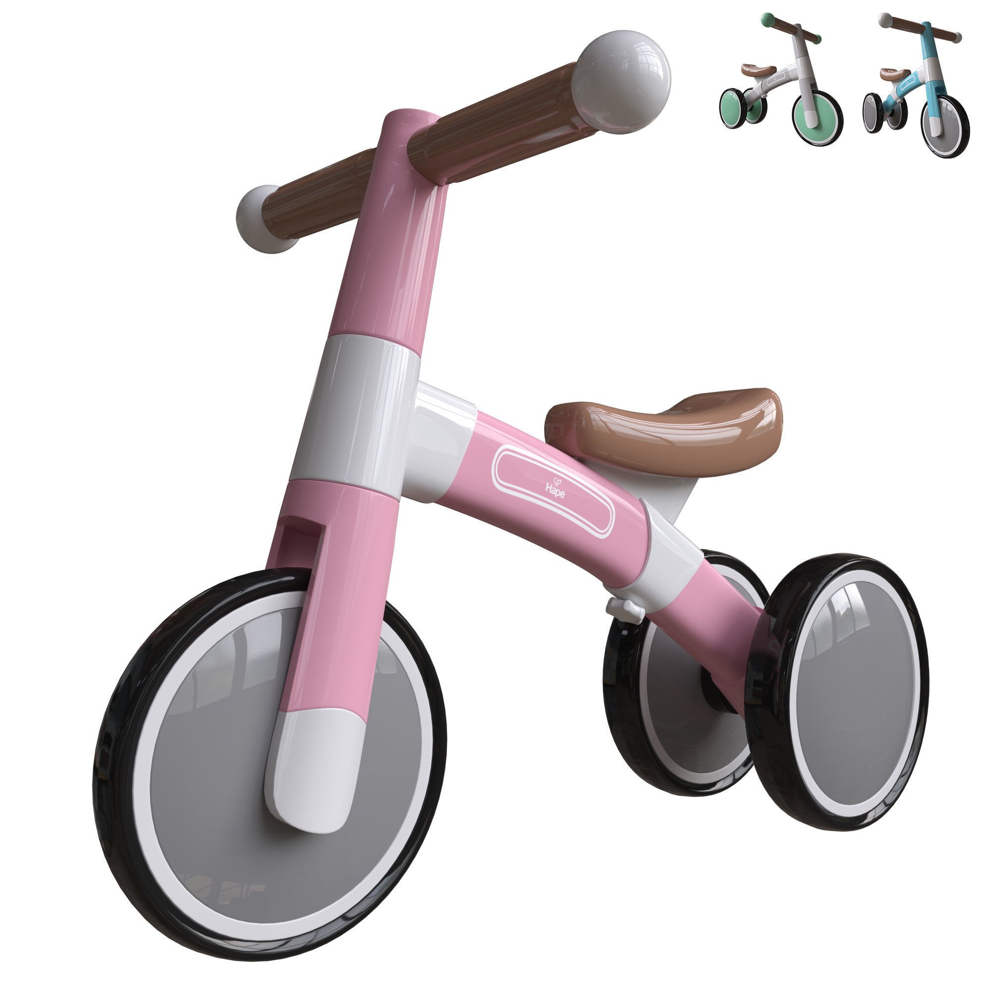 Hape First Ride Balance Bike 3D model | CGTrader