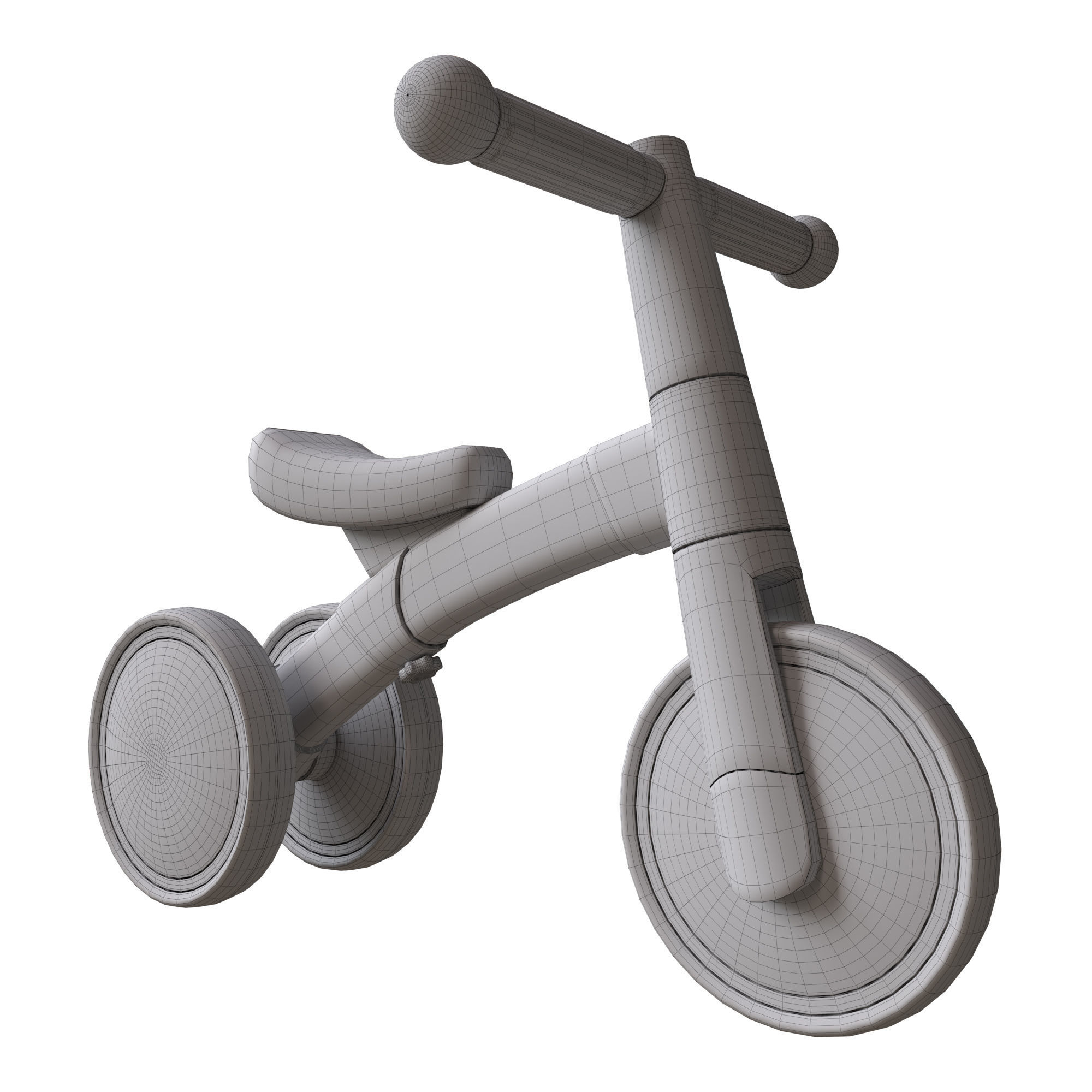 Hape First Ride Balance Bike 3D model_4