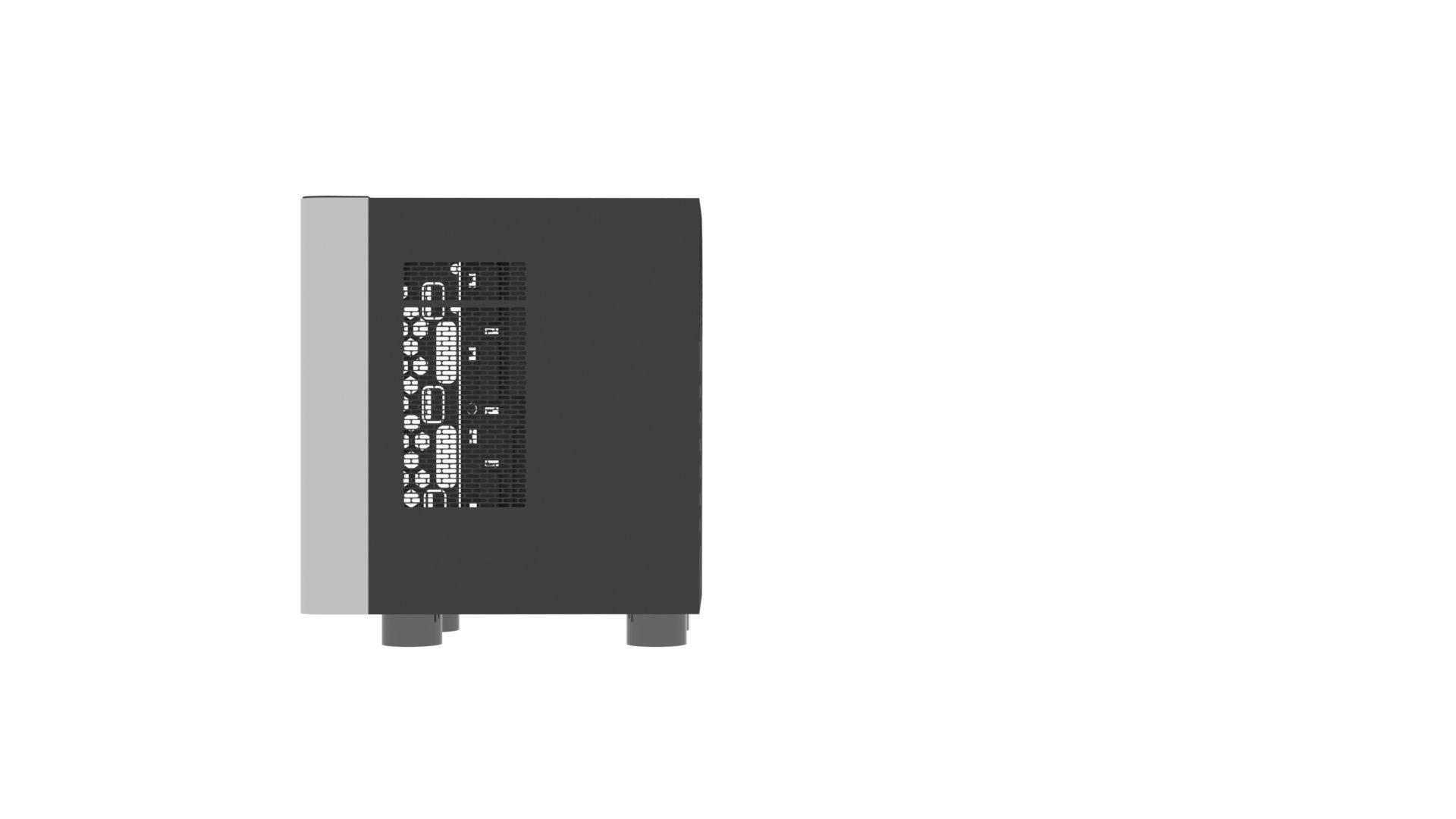 Full Open PC Case 3D model_12