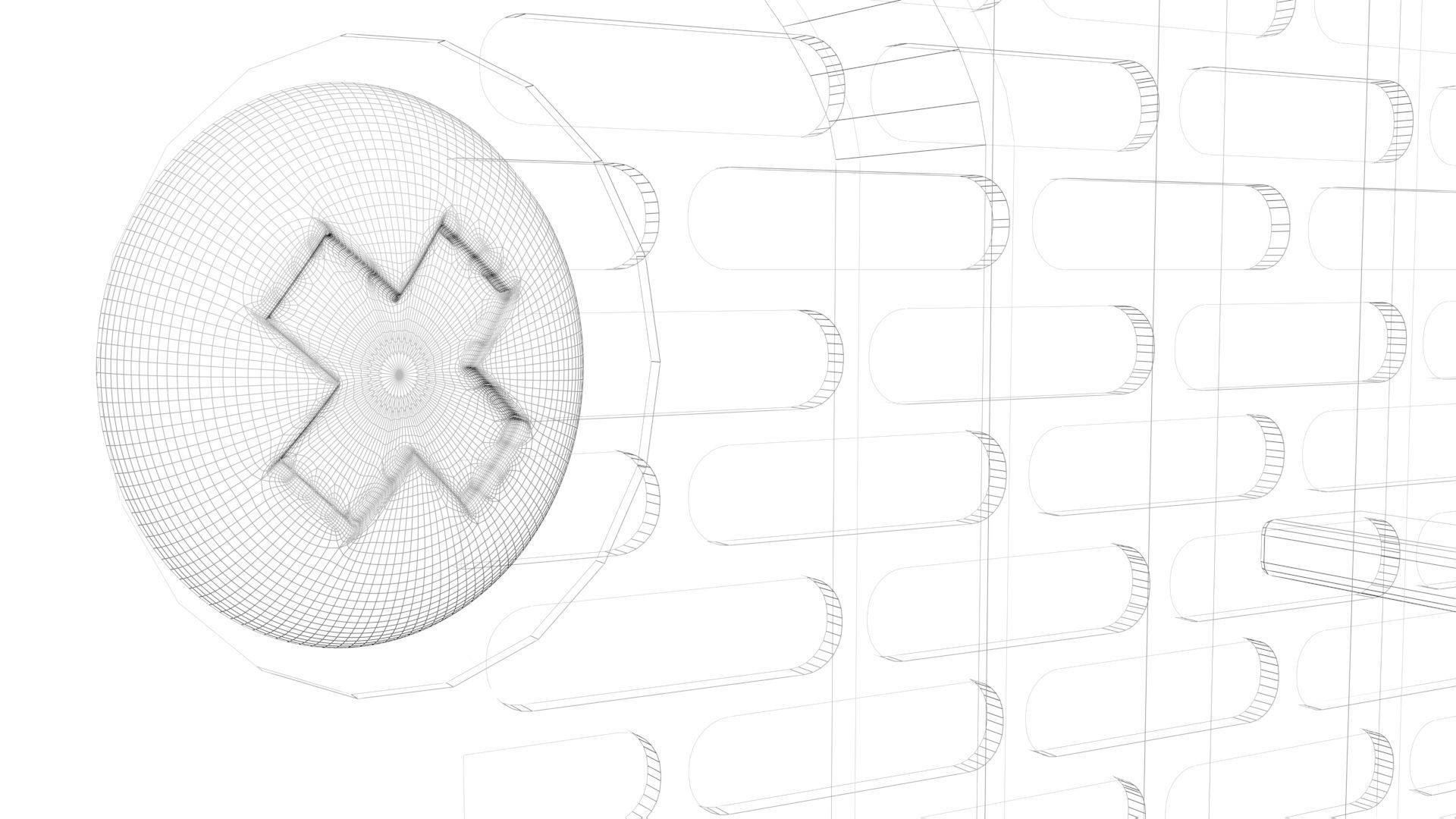 Full Open PC Case 3D model_18