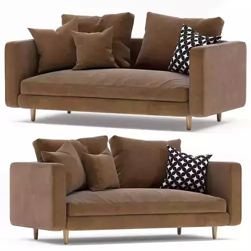 Sofa Houda 3 Seater 3D model