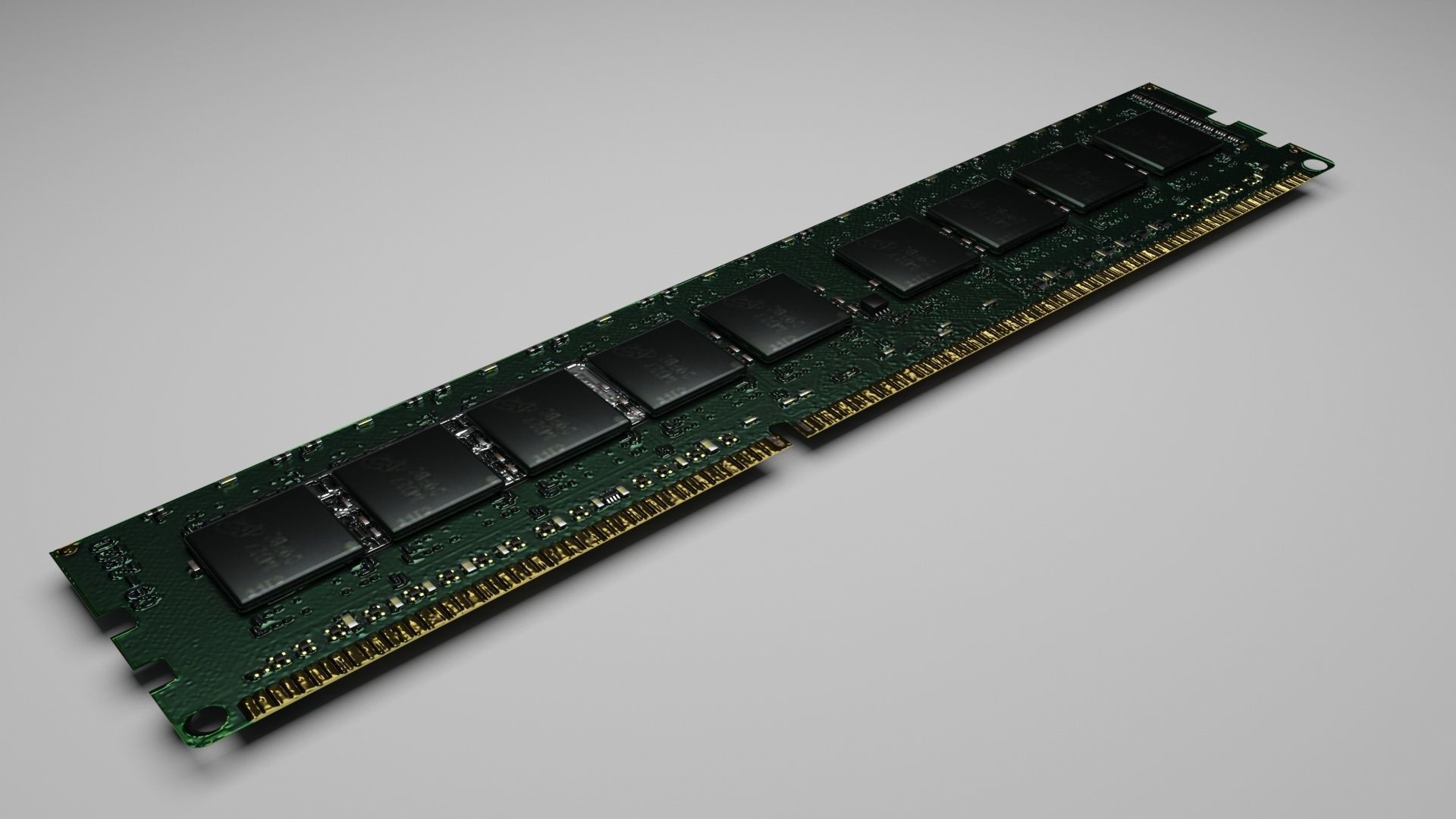 DDR4 SDRAM Memory Module 3D model_28