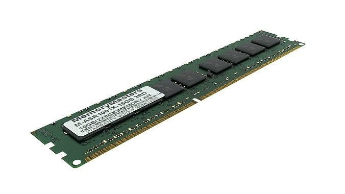 DDR4 SDRAM Memory Module 3D model