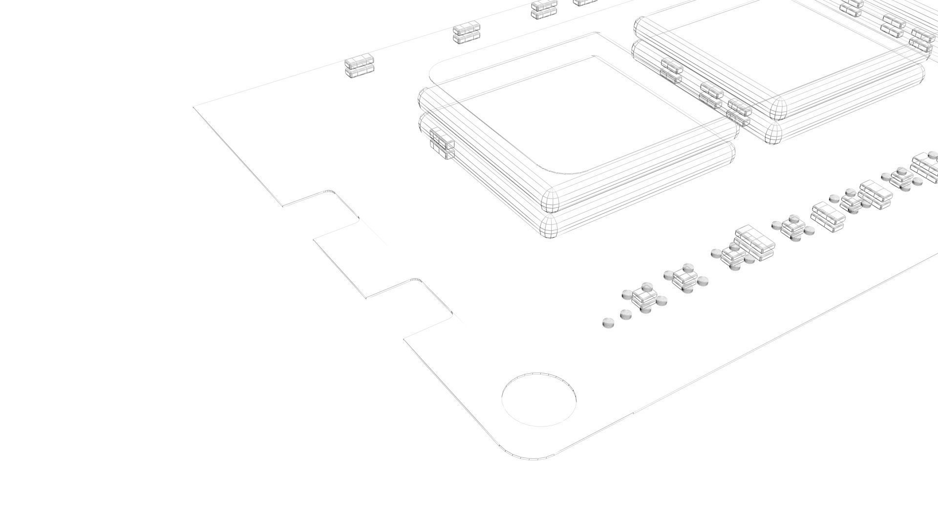 DDR4 SDRAM Memory Module 3D model_18