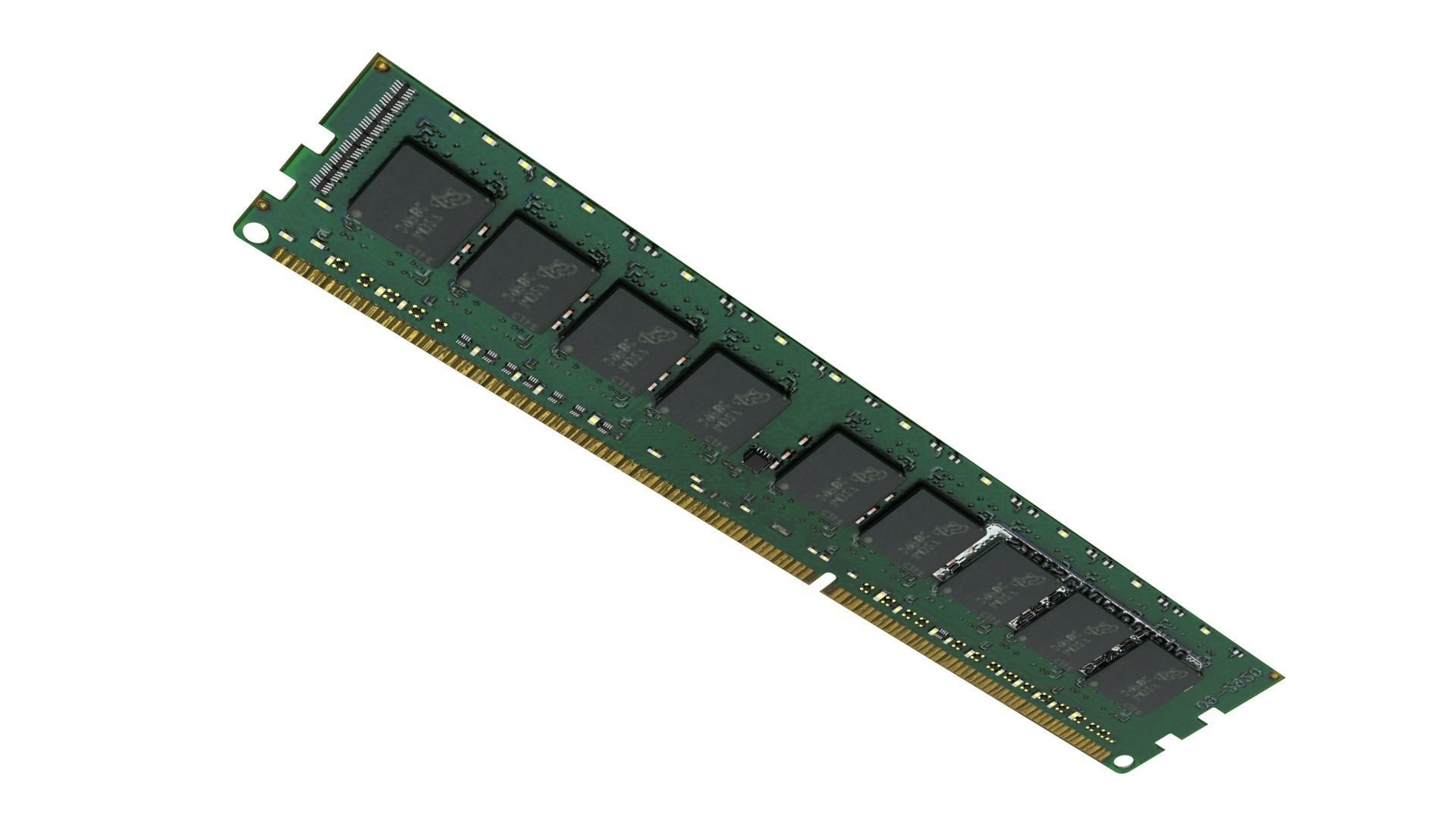 DDR4 SDRAM Memory Module 3D model_9