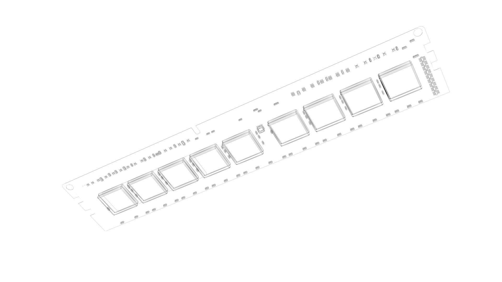 DDR4 SDRAM Memory Module 3D model_20