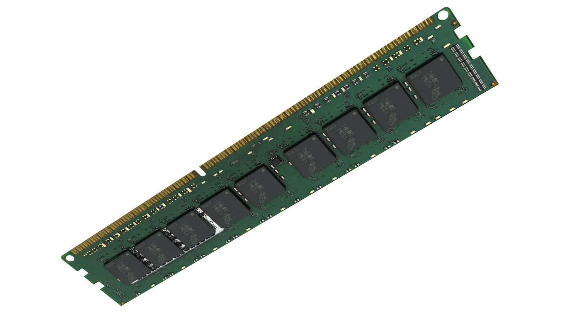 DDR4 SDRAM Memory Module 3D model_8