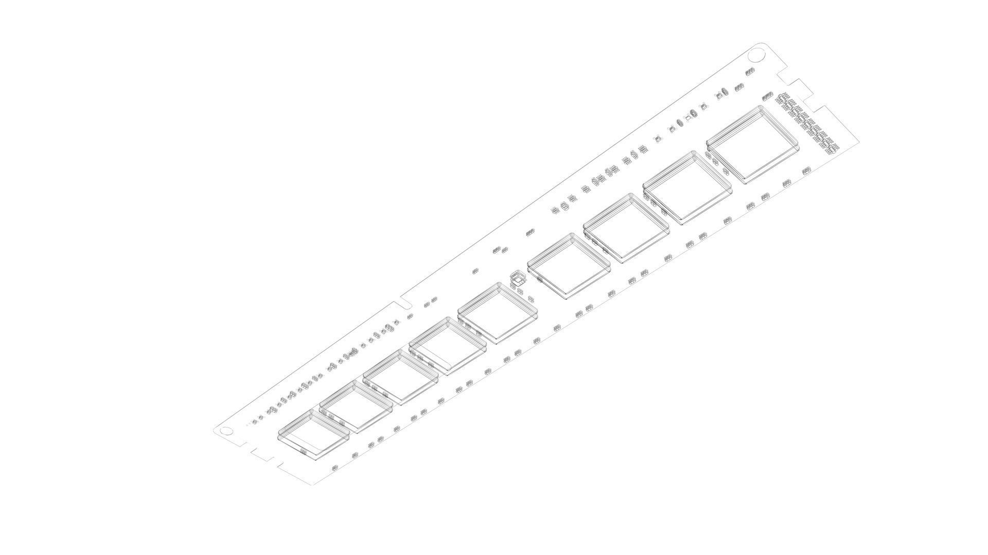 DDR4 SDRAM Memory Module 3D model_24