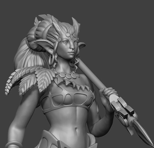Enchantress Dota2 3D print model