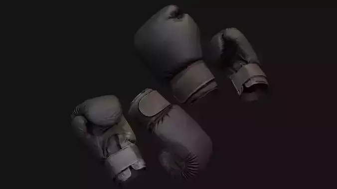 Boxing Gloves Black