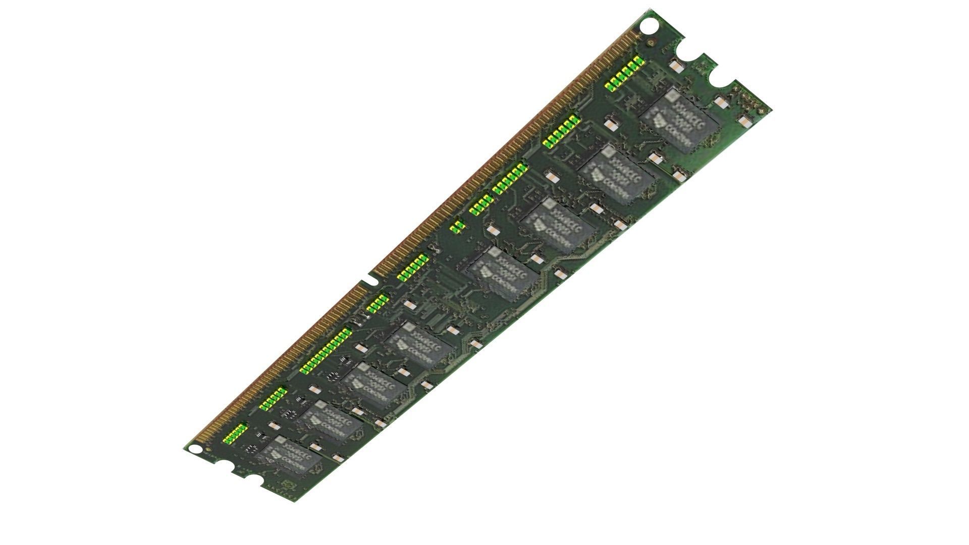 DDR4 SDRAM Memory Module 3D model_9