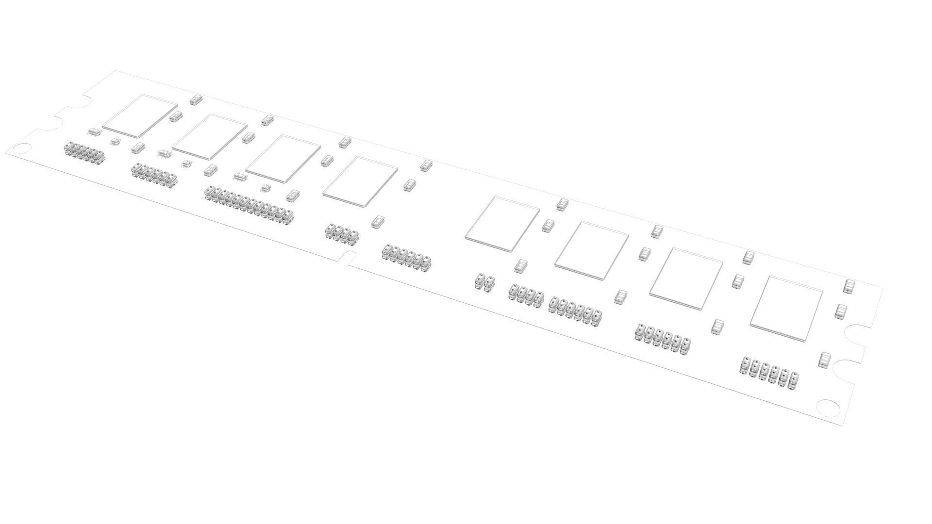 DDR4 SDRAM Memory Module 3D model_19