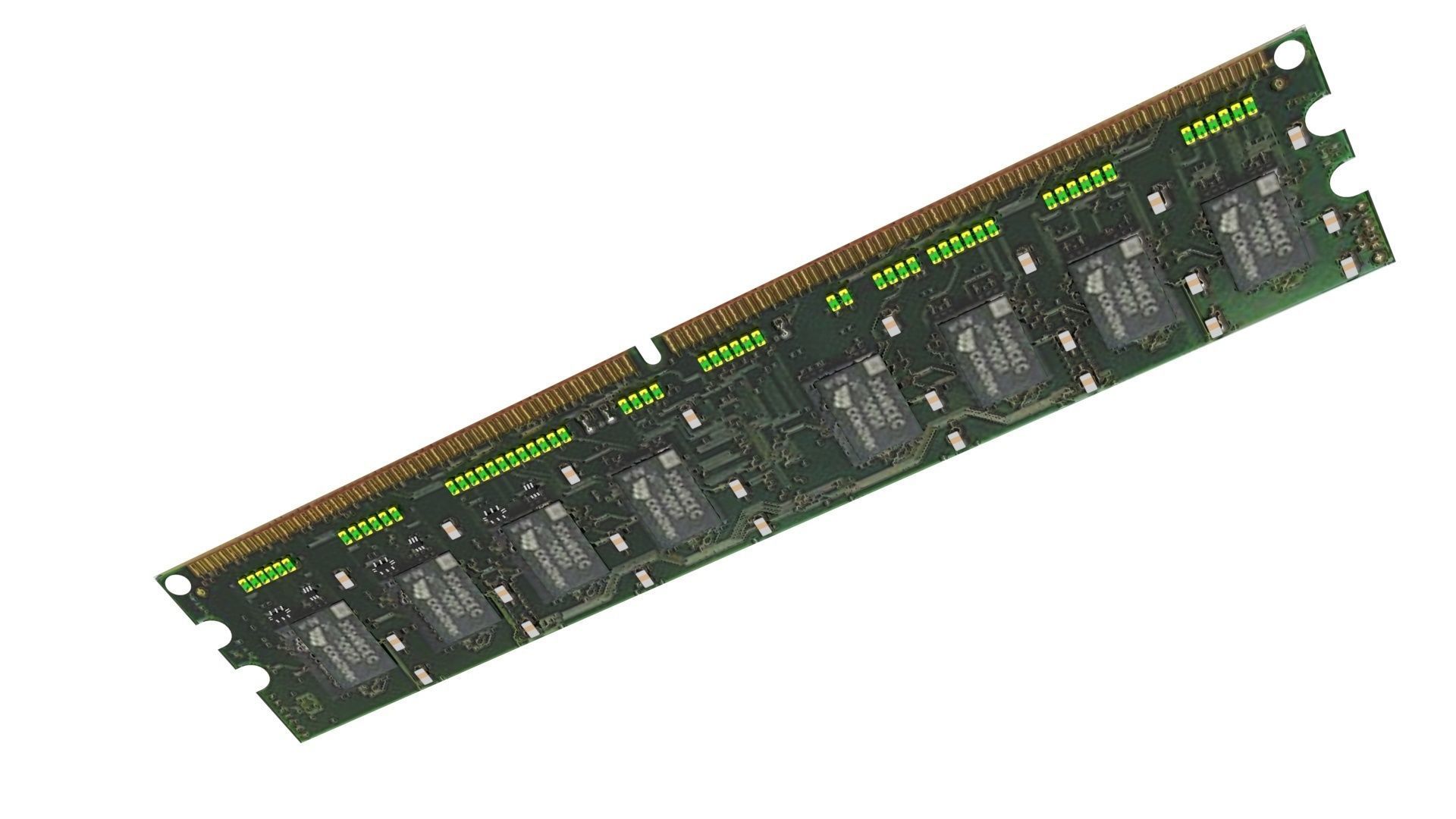DDR4 SDRAM Memory Module 3D model_13