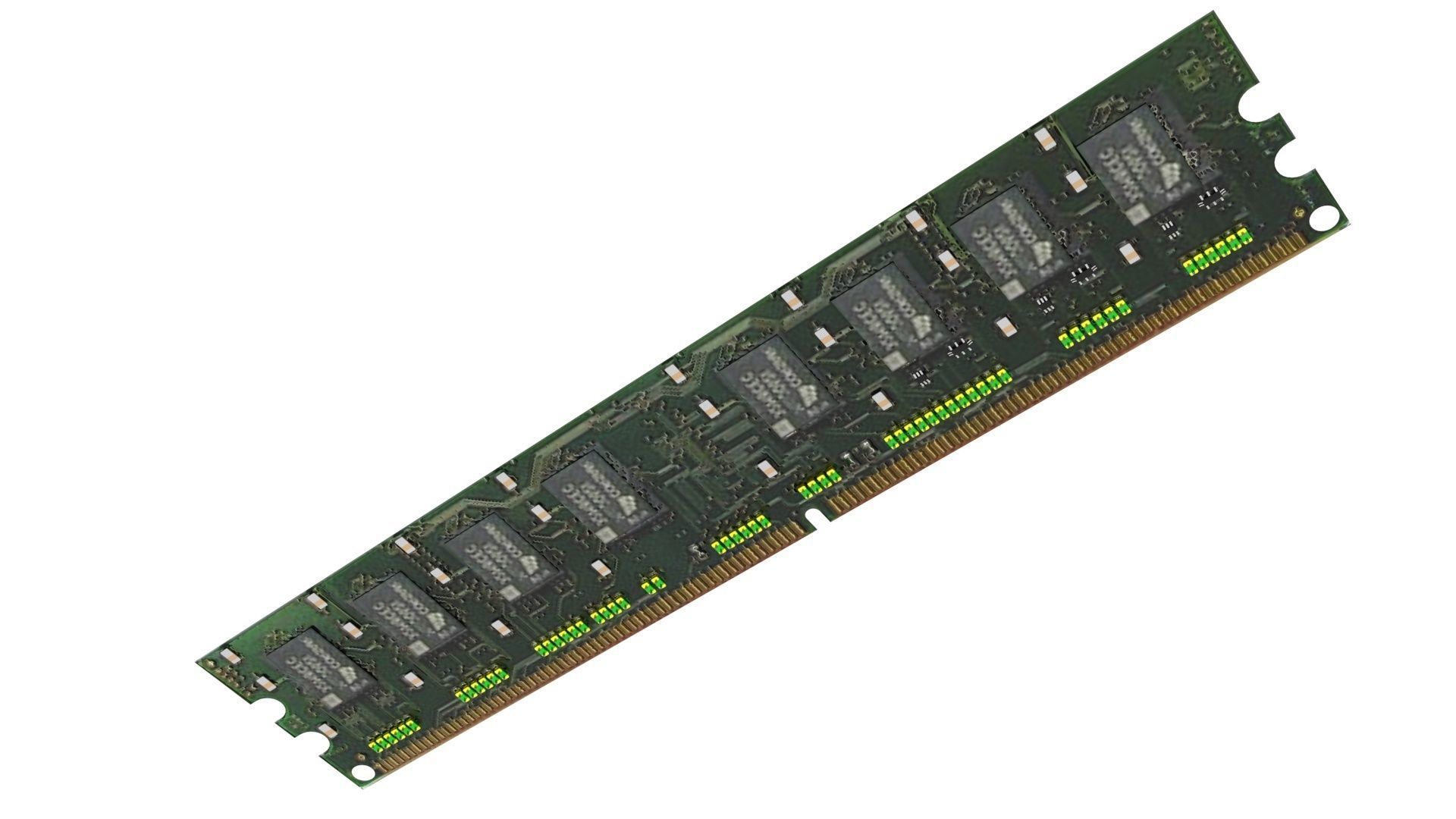 DDR4 SDRAM Memory Module 3D model_11