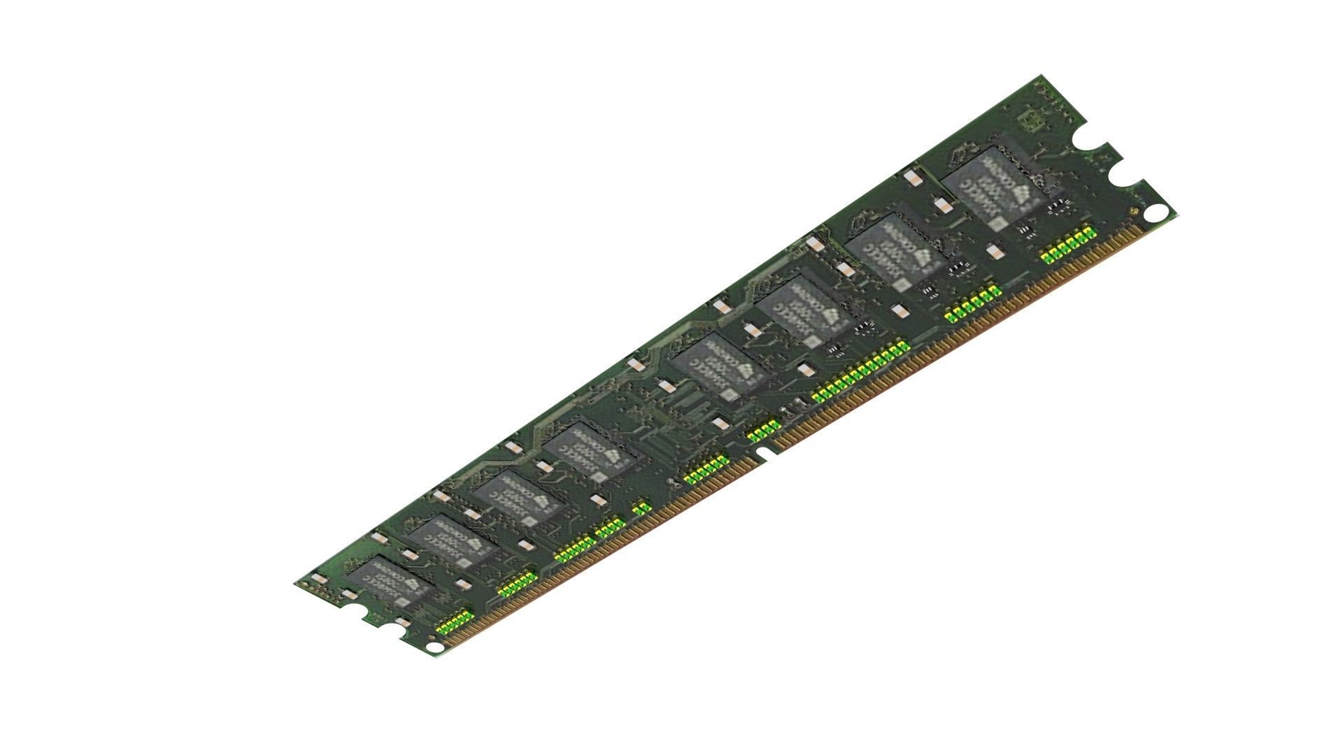 DDR4 SDRAM Memory Module 3D model_7