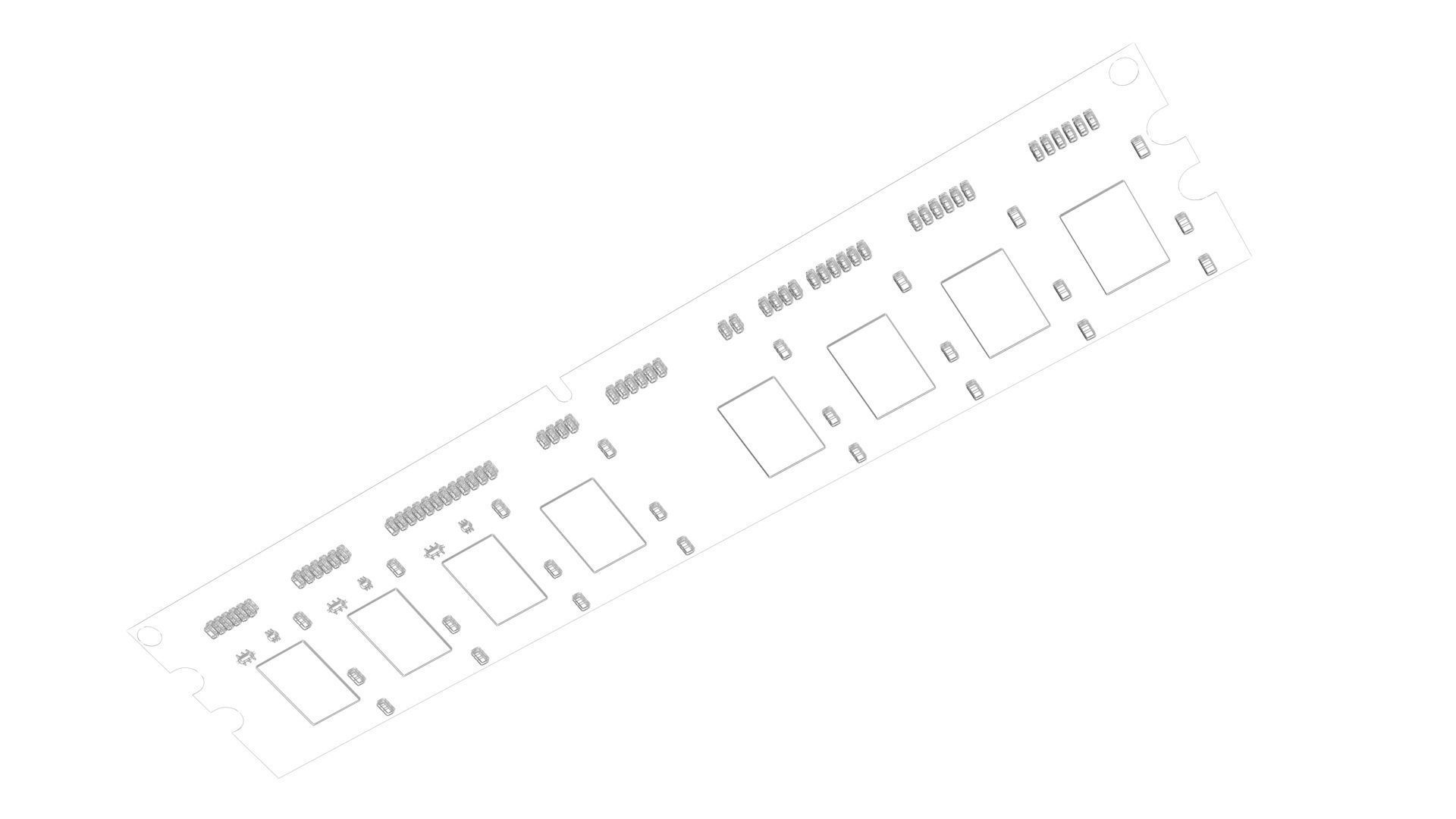 DDR4 SDRAM Memory Module 3D model_24