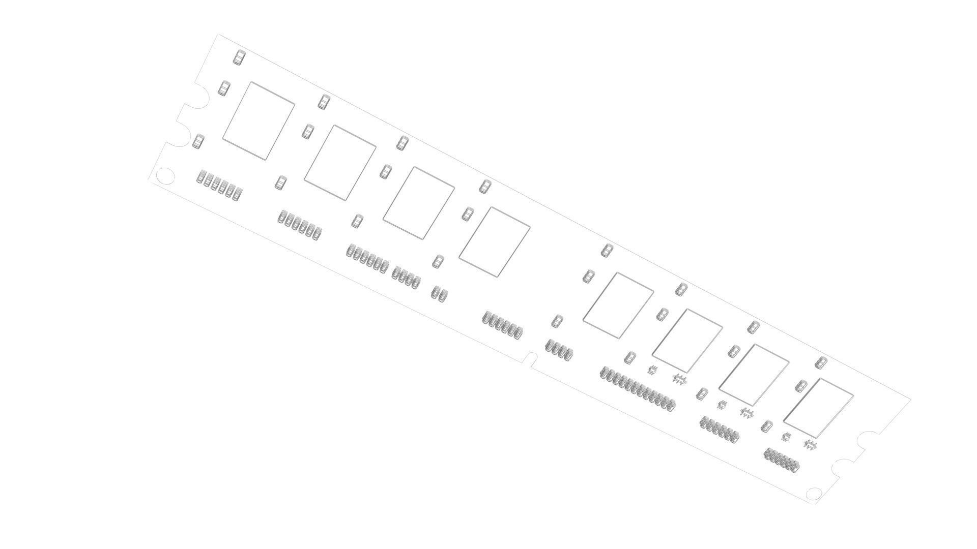 DDR4 SDRAM Memory Module 3D model_25