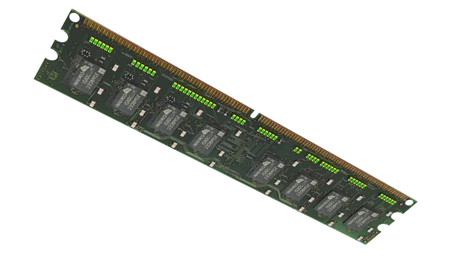 DDR4 SDRAM Memory Module 3D model_12