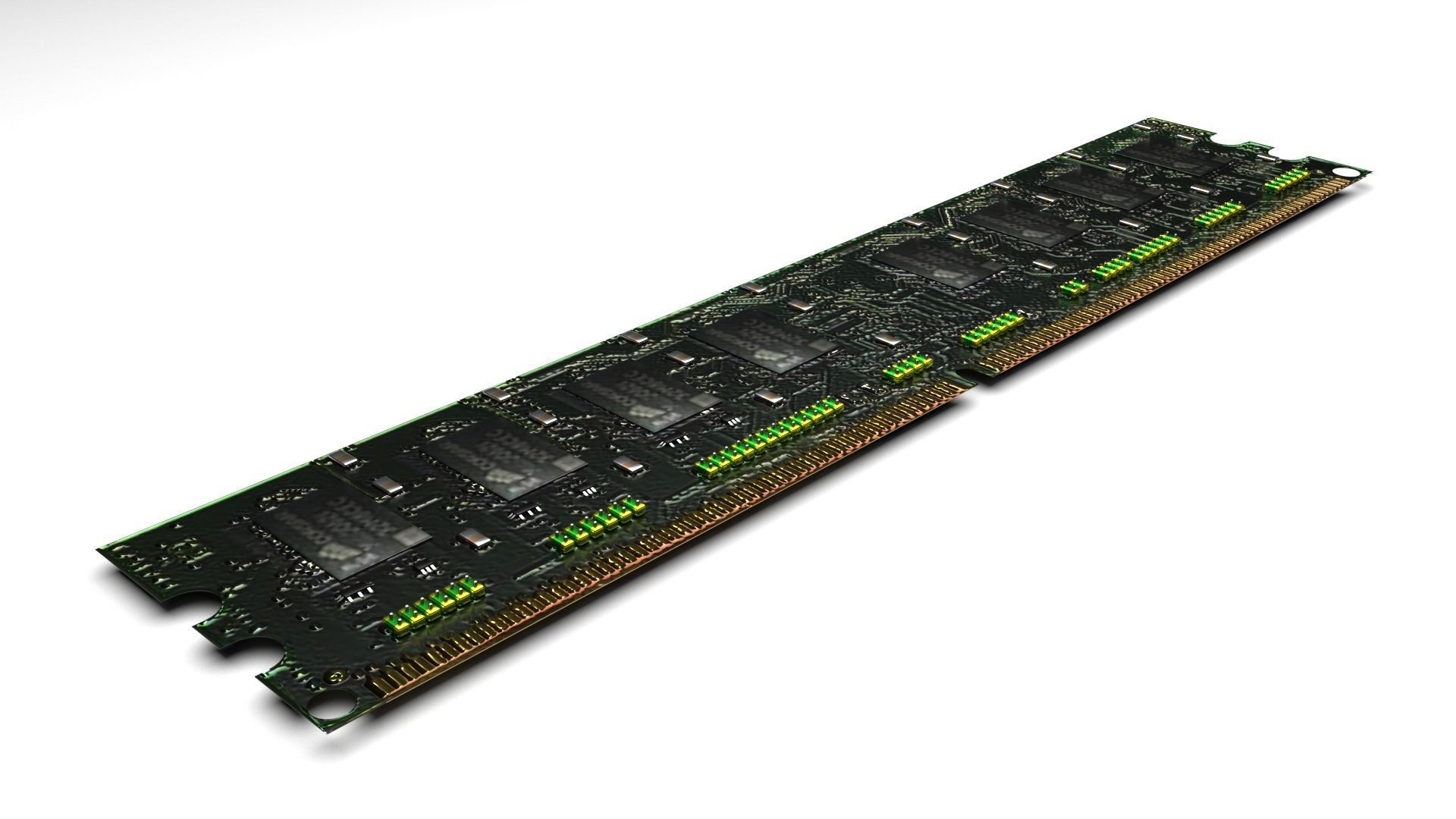 DDR4 SDRAM Memory Module 3D model_28