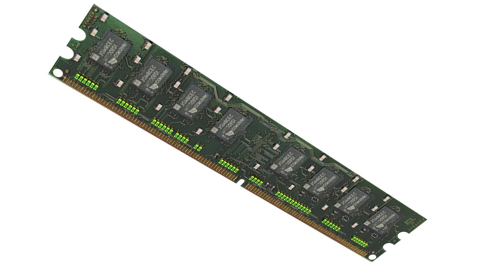 DDR4 SDRAM Memory Module 3D model_10