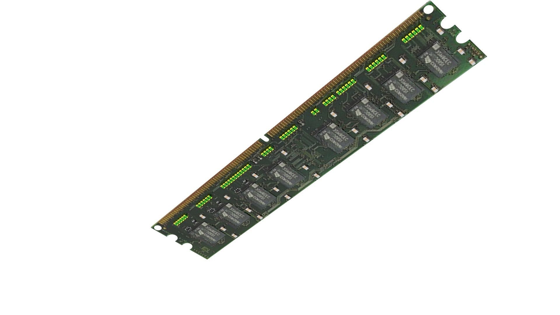 DDR4 SDRAM Memory Module 3D model_5