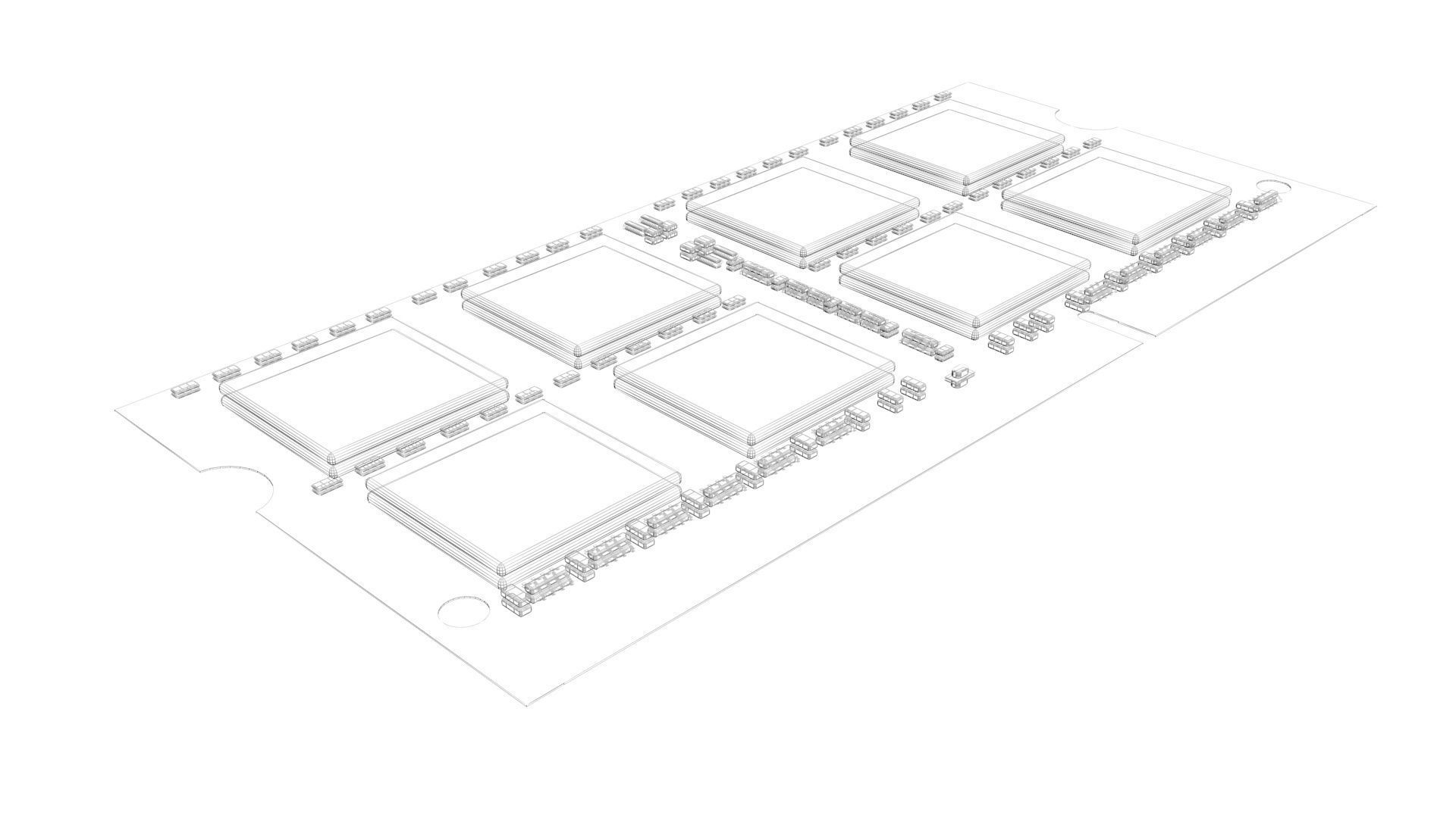 RAM SO-DIMM 3D model_11